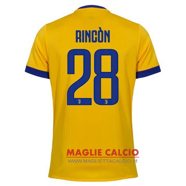 nuova maglietta juventus 2017-2018 rincon 28 seconda